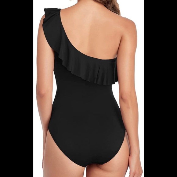 Hilor Women's One Piece Swimsuits One Shoulder Size 10 - Picture 2 of 5